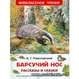 Паустовский. Барсучий нос. Рассказы и сказки. Внеклассное чтение.